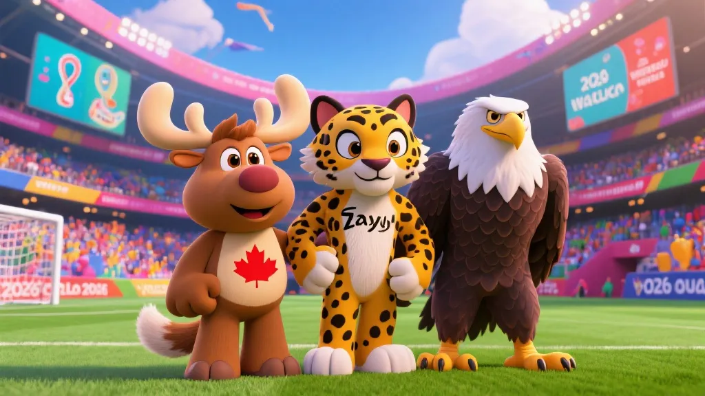 揭秘2026世界杯吉祥物：Maple、Zayu与Clutch背后的文化密码与狂欢寓意